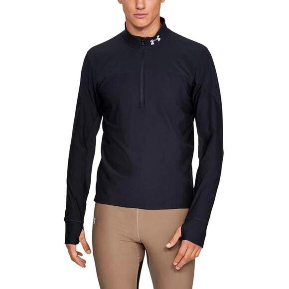 Under Armour Mens Qualifier Half-Zip Running Long Sleeve Shirt Size 2XL